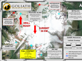 Goliath Finds 101 g/t Au (3.25 oz/t) At Newly Discovered Full Contact Outcrop Within 1.4 km Gossan Trend On Golddigger’s Cambria Ice Fields, Golden Triangle, British Columbia