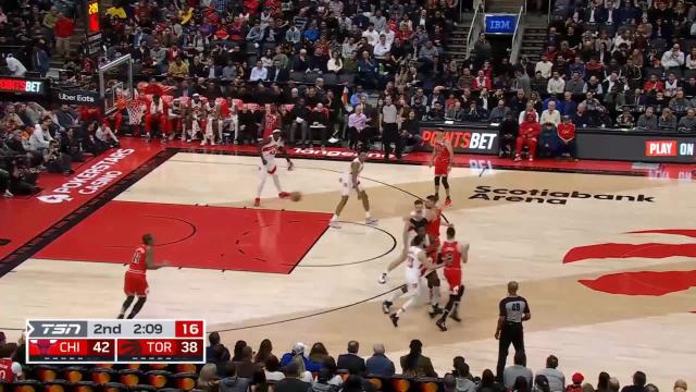 DeMar DeRozan with a dunk vs the Toronto Raptors