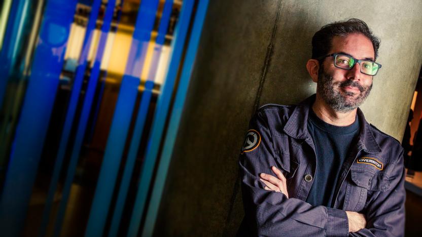 LONDON, UNITED KINGDOM - APRIL 5: Portrait of American video games developer Jeff Kaplan, photographed at the W London hotel in London on April 5, 2017. Kaplan is best known for his work on video game franchises Destiny and World Of Warcraft. (Photo by James Sheppard/Edge Magazine/Future via Getty Images) 