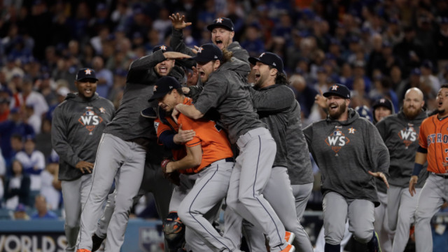 Astros win first World Series