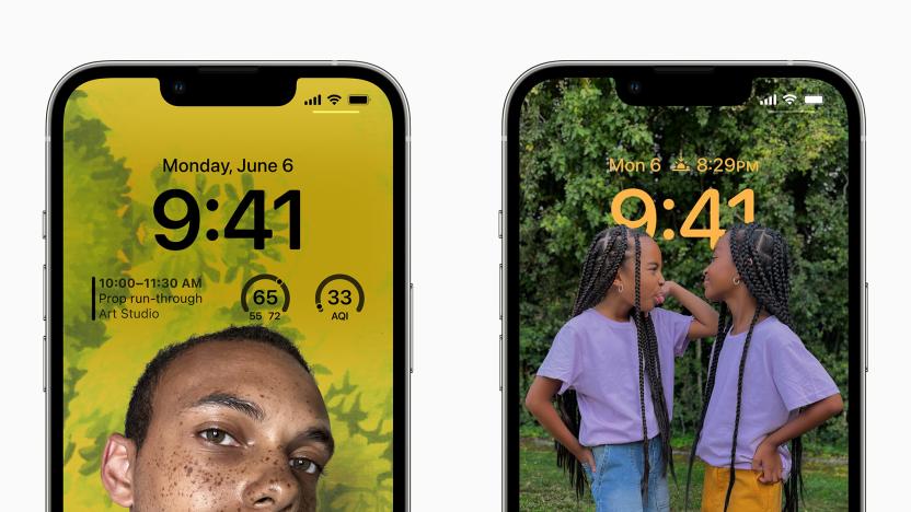 Lock screen customization in iOS 16