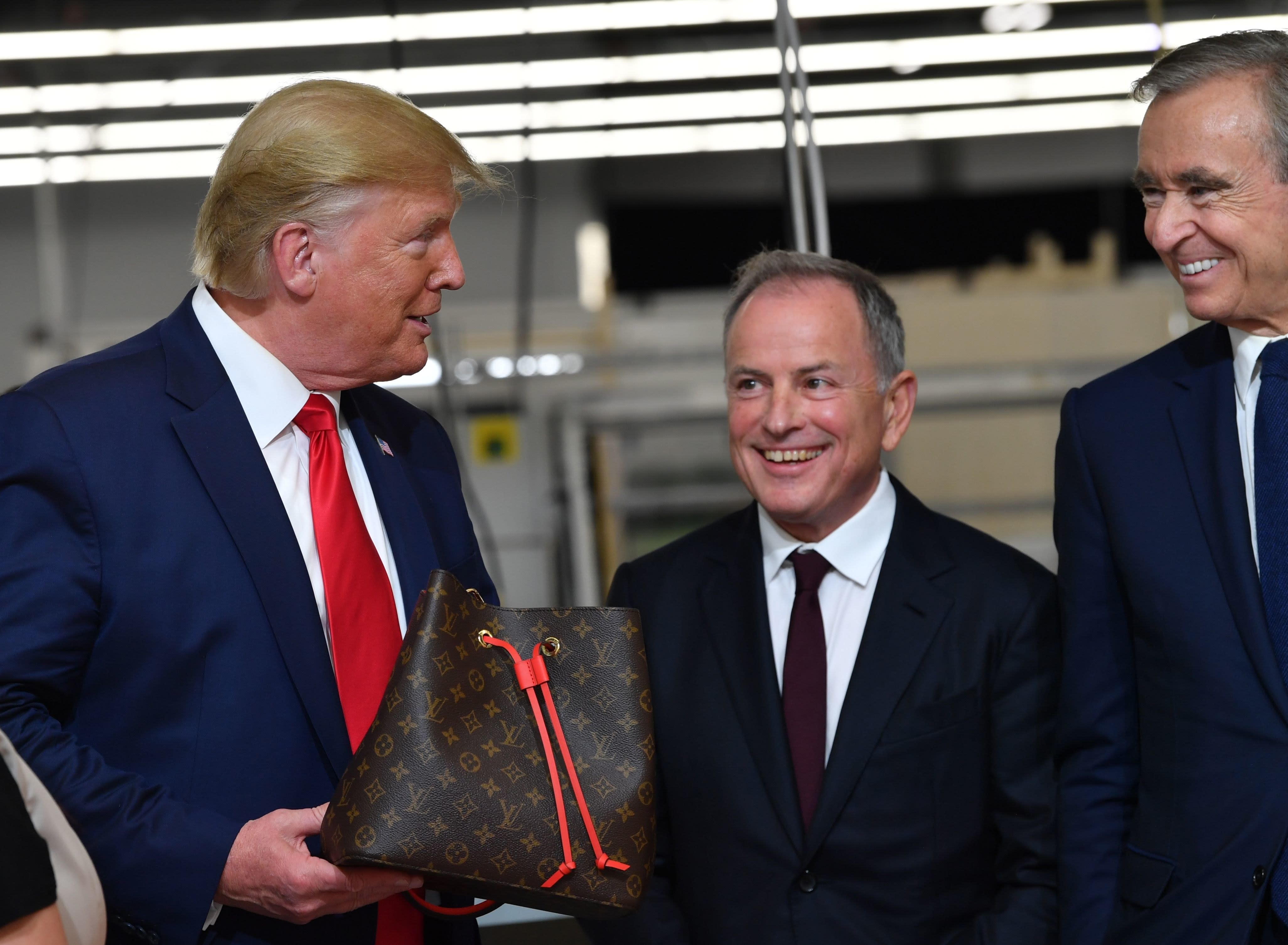 Why Donald Trump Was at Louis Vuitton&#39;s New Factory in Texas