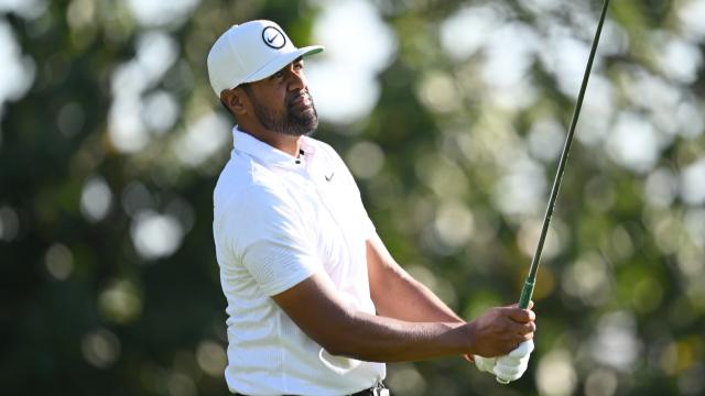 Tony Finau takes lead heading into weekend at the Mexico Open