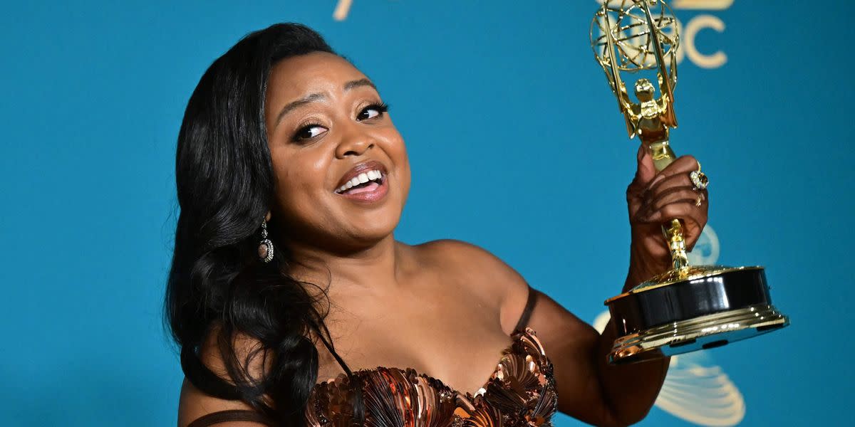 Quinta Brunson Puts Jimmy Kimmel In His Place With Single Photo After Emmys Bit