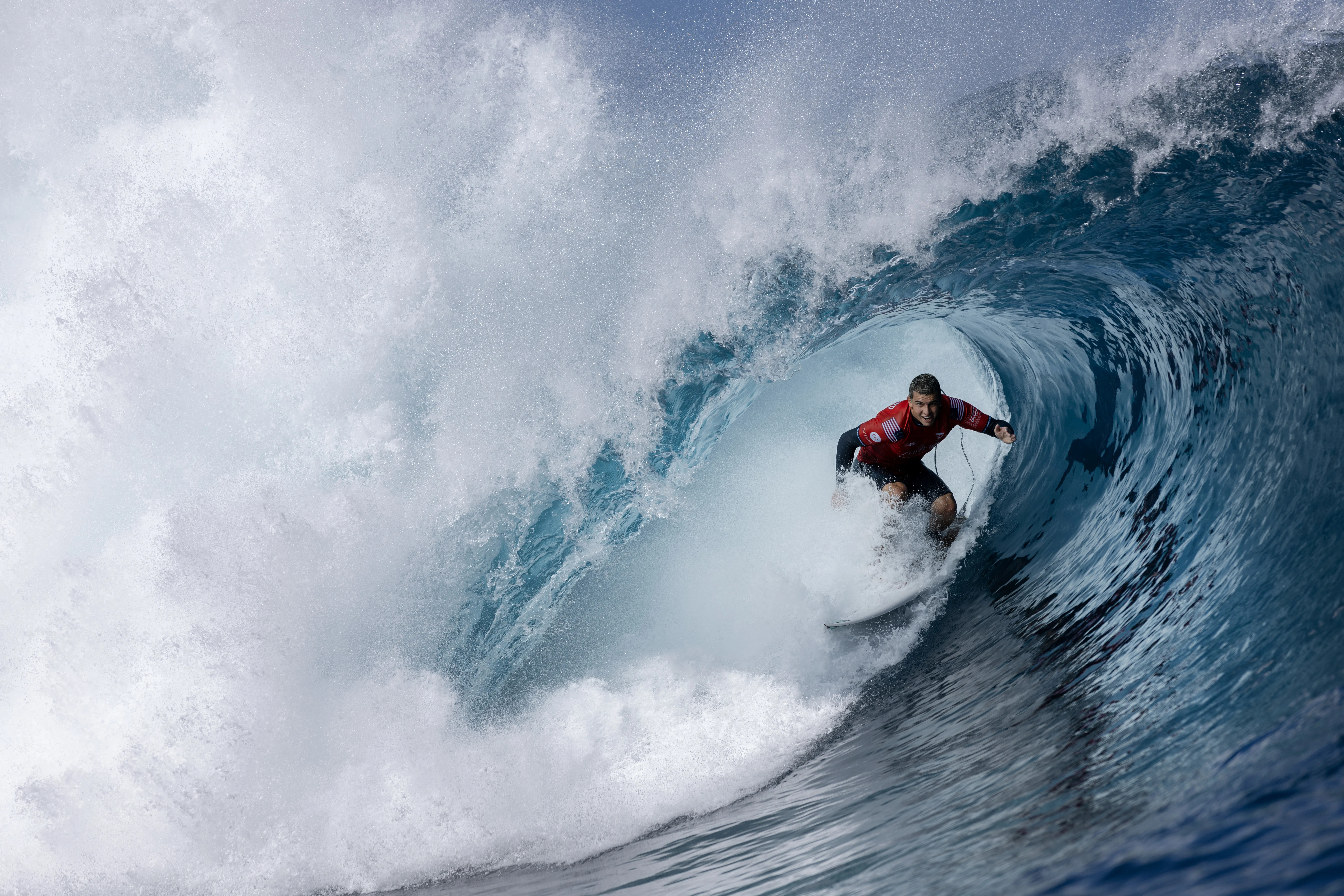 2024 Paris Olympics: Surfers take on the 'Wall of Skulls' ... one of the most dangerous waves in the world