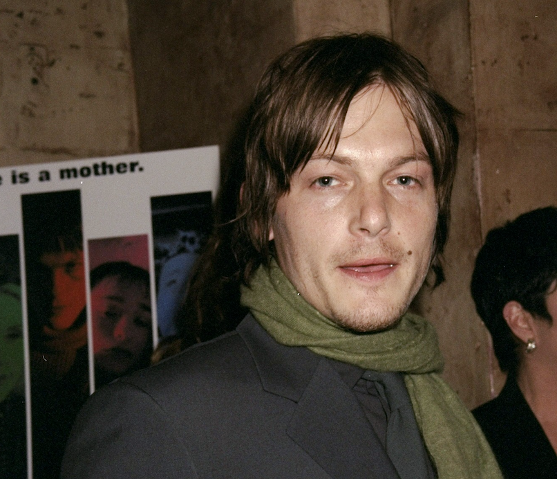 Norman Reedus as a '90s high fashion model is the #FBF Daryl Dixon lov...