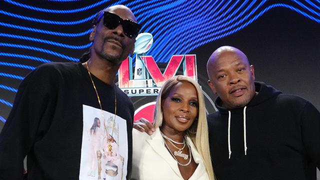 Snoop Dogg, Dr. Dre & Mary J. Blige Promise Epic Super Bowl Halftime:  'We're Going To Kill This'