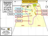 Power Nickel Continues to Expand its Near Surface High-Grade Cu-Pt-Pd-Au-Ag Zone 5km Northeast of its Main Nisk Deposit