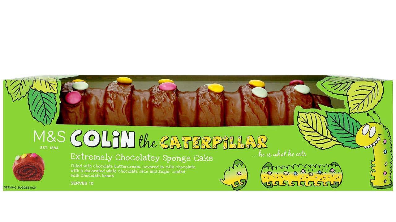 M&S begins legal move against Aldi over Colin the Caterpillar