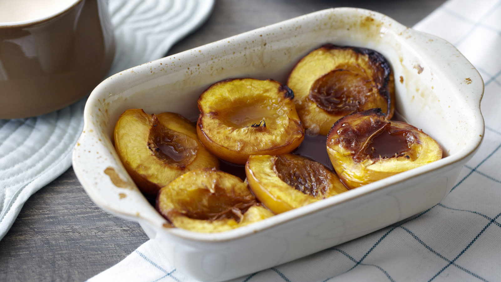 Broil Peaches And Top Them With Meringue For A Simple, Satisfying Dessert