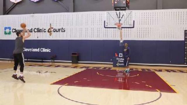 Basketball Shooting Drill: Kevin Love's Turn-and-Shoot Drill
