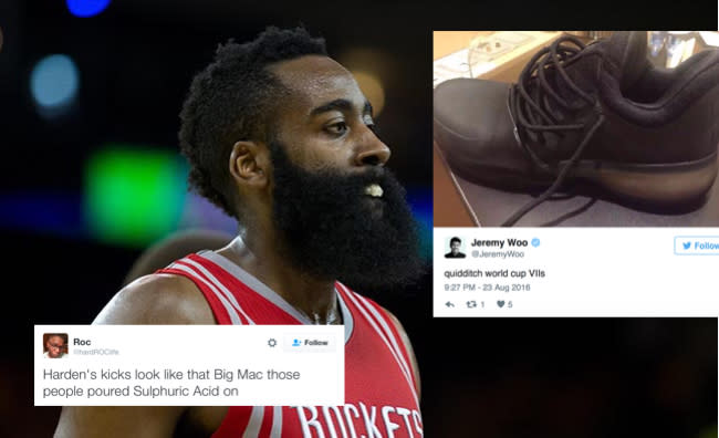 james harden shoes roast