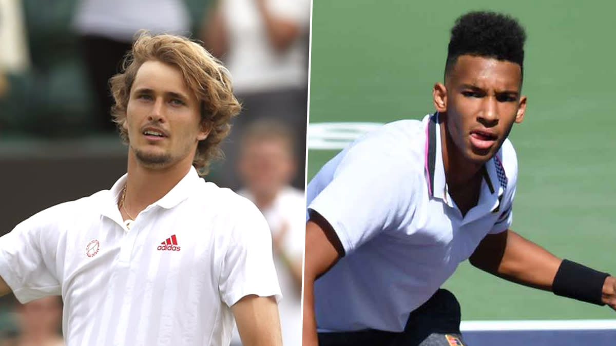 Alexander Zverev vs Felix Auger-Aliassime, Wimbledon 2021 ...