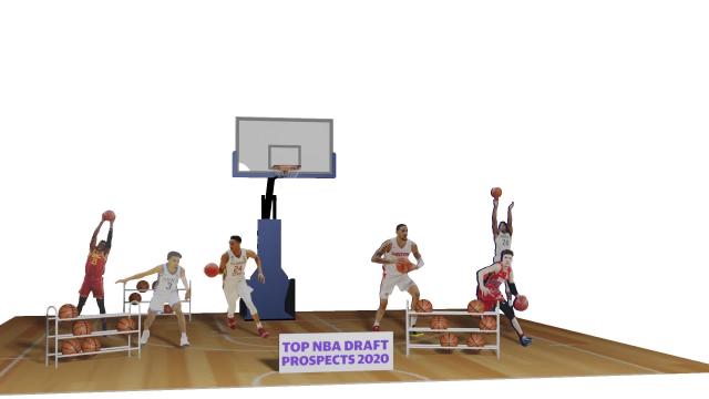 Explore the top NBA draft prospects for 2020 in augmented reality