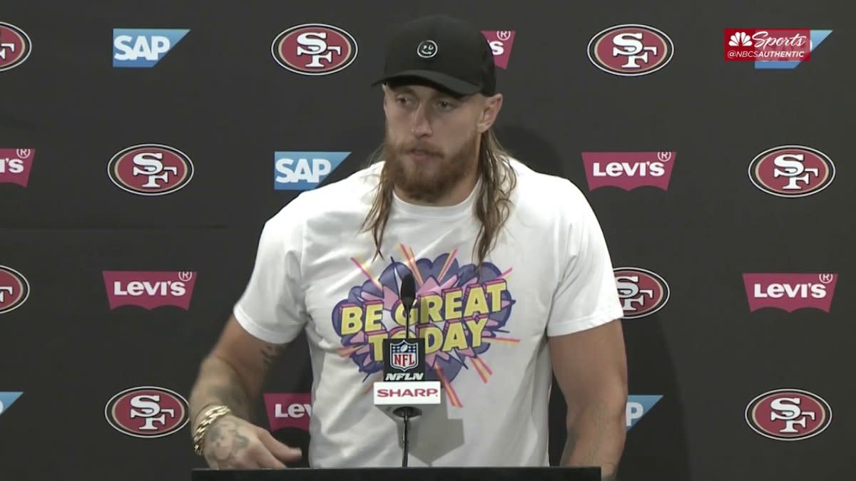 NSFW Meaning: George Kittle's NSFW Shirt Stirs Controversy During 49ers'  Dominant Victory Over Dallas Cowboys