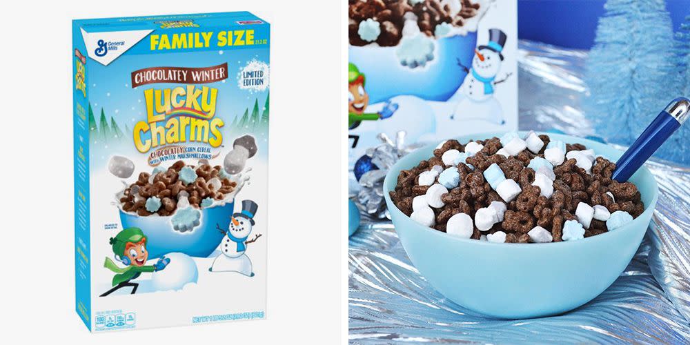 Lucky Charms Has Released a LimitedEdition Chocolatey Winter Cereal