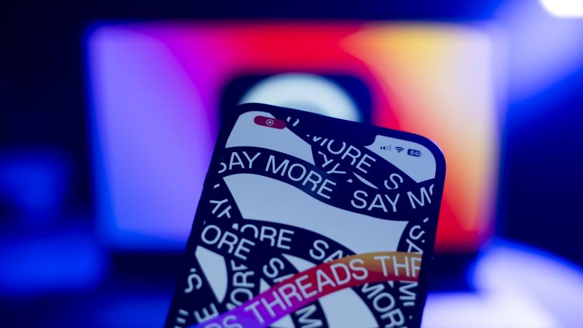 The Instagram Threads application splash screen is seen on an iPhone in this illustration photo on 06 July, 2023 in Warsaw, Poland. (Photo by Jaap Arriens/NurPhoto via Getty Images)