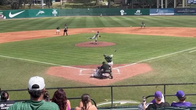 Kris Armstrong goes deep for JU with a grand slame