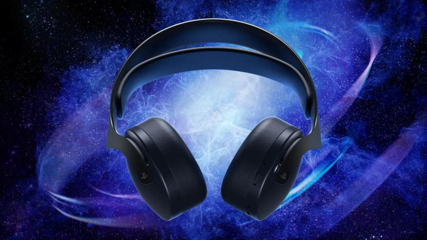 Sony Pulse 3D headset in Midnight Black