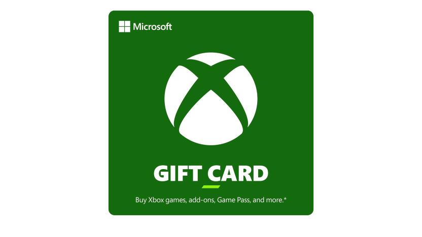 Xbox gift card with a Black Friday label.