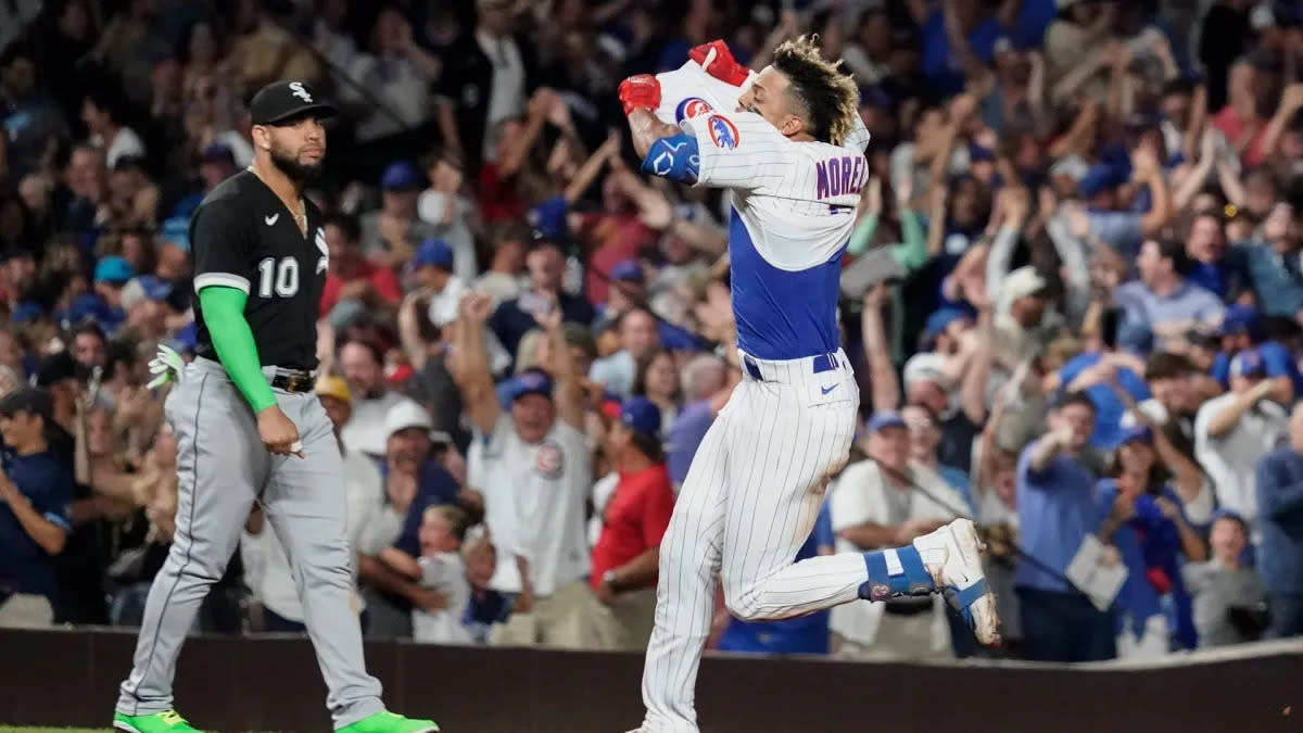 Watch: Christopher Morel leads Cubs over White Sox with 'electric' walk-off  homer 