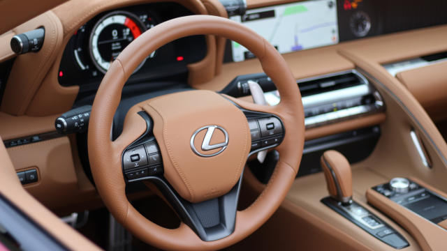 21 Lexus Lc 500 Convertible Interior Driveway Test Lexus At Its Best