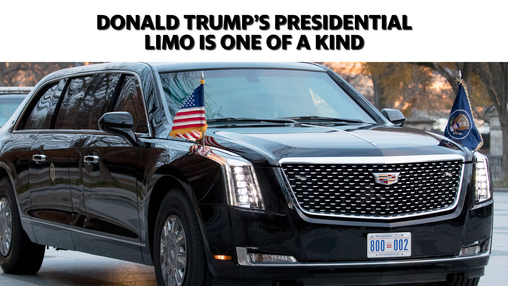 Donald Trumps Presidential Limo Is One Of A Kind Video 3594