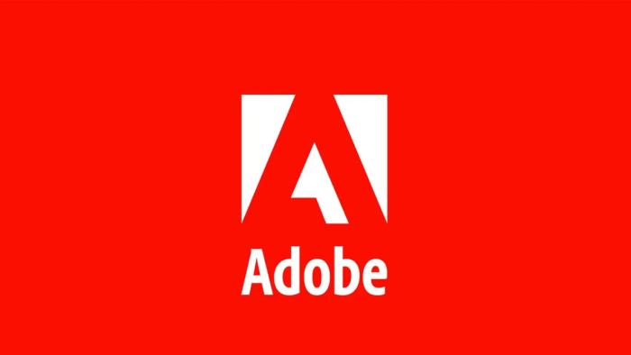 Adobe logo.