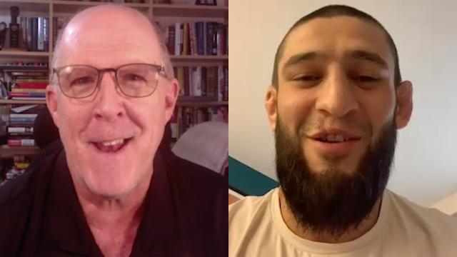 Kevin Iole 1-on-1 with Khamzat Chimaev