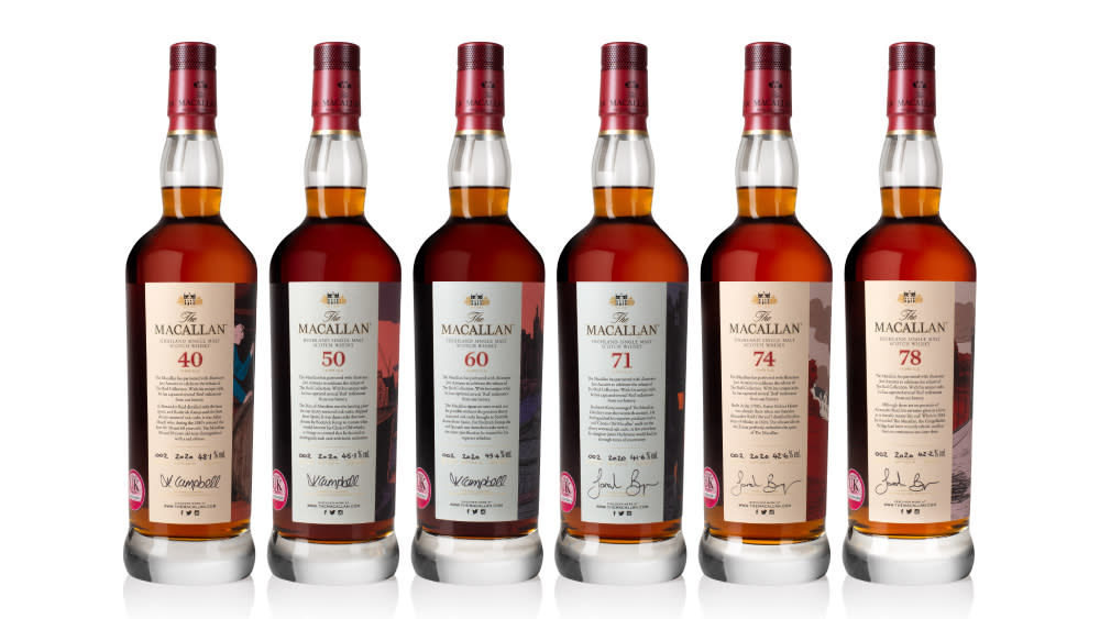 A Rare Macallan Collection Including The Oldest Aged Whisky Up For Auction Is Coming To Sotheby S