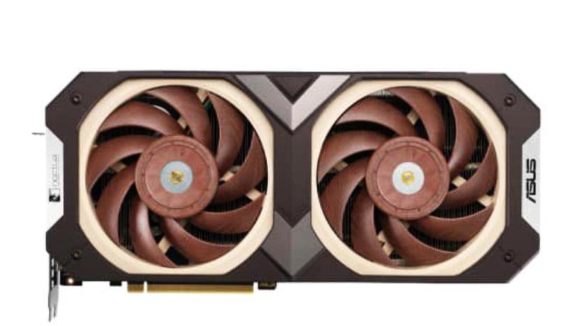 A leaked image of the ASUS RTX 3070