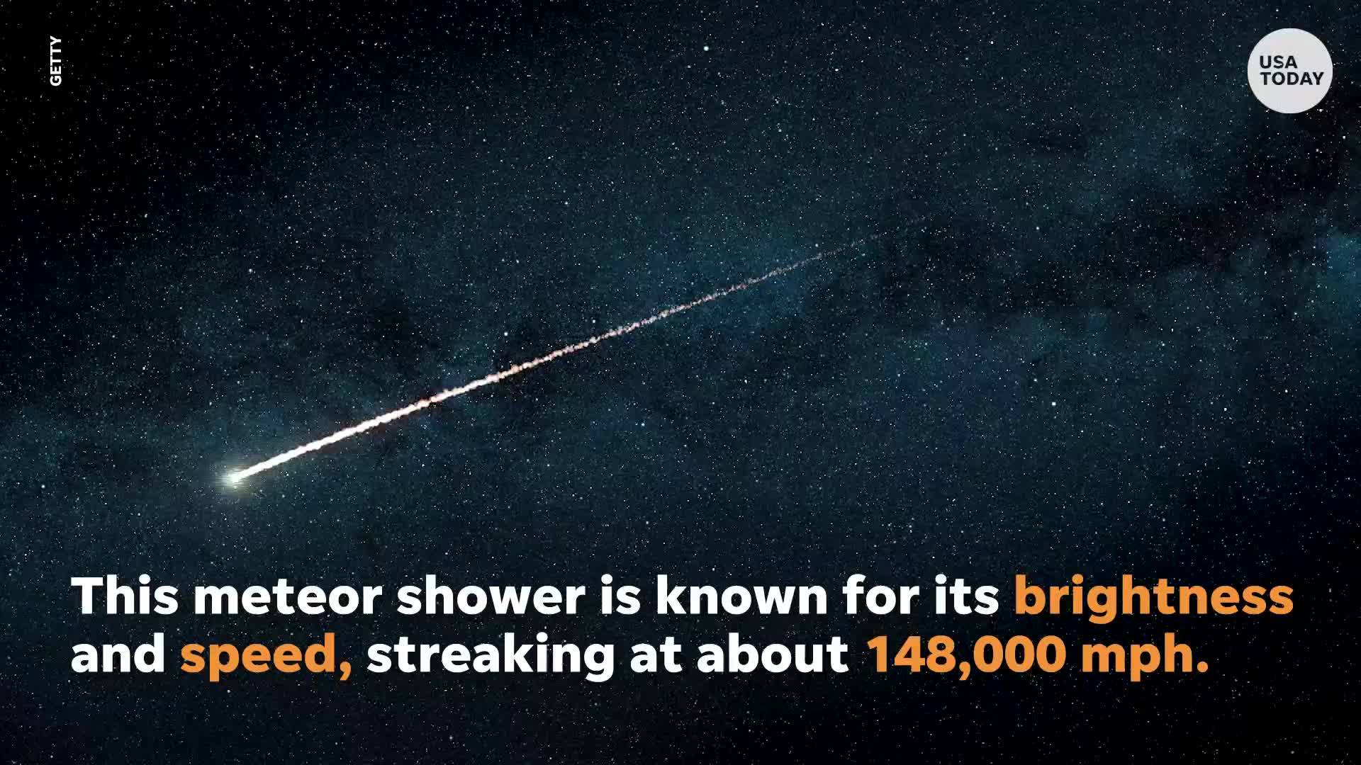 The Orionid meteor shower will dazzle early Friday, courtesy of Halleys Comet