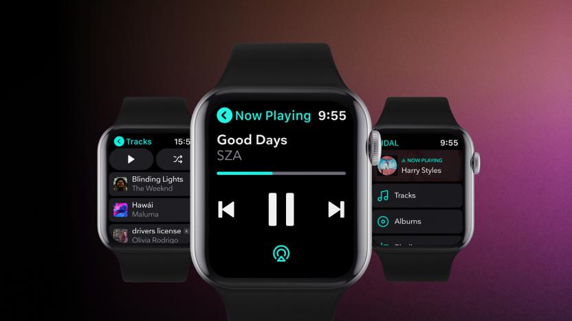 Tidal app for Apple Watch