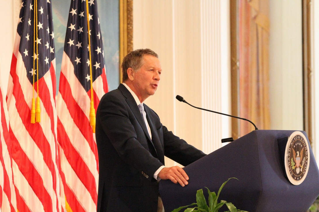 Is John Kasich finishing the tour, or just getting started?