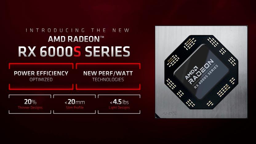 AMD Radeon RX 6000S laptop GPU