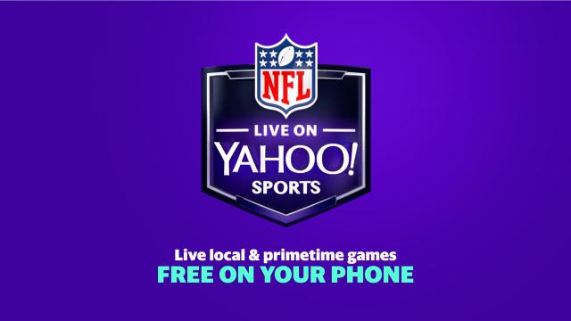 Watch the NFL live on the Yahoo Sports app