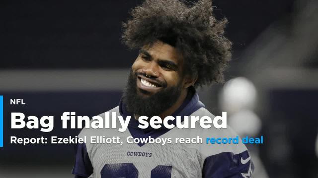 Report: Ezekiel Elliott, Cowboys come to agreement on record extension
