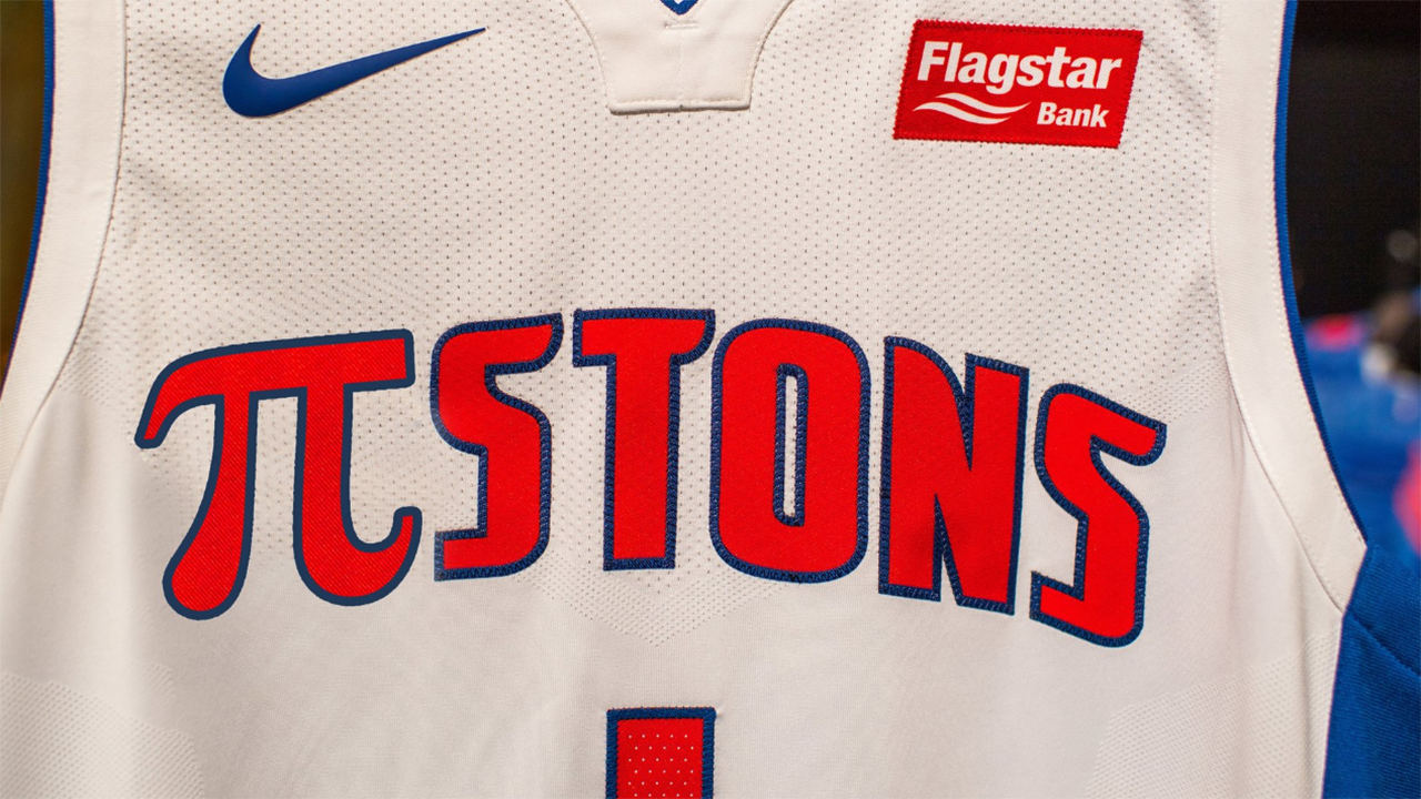 detroit pistons pi day jersey