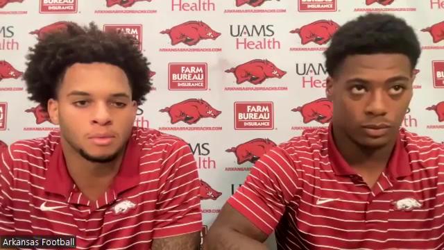 WATCH: Arkansas football's Zach Williams, Chris Paul Jr. preview Texas A&M