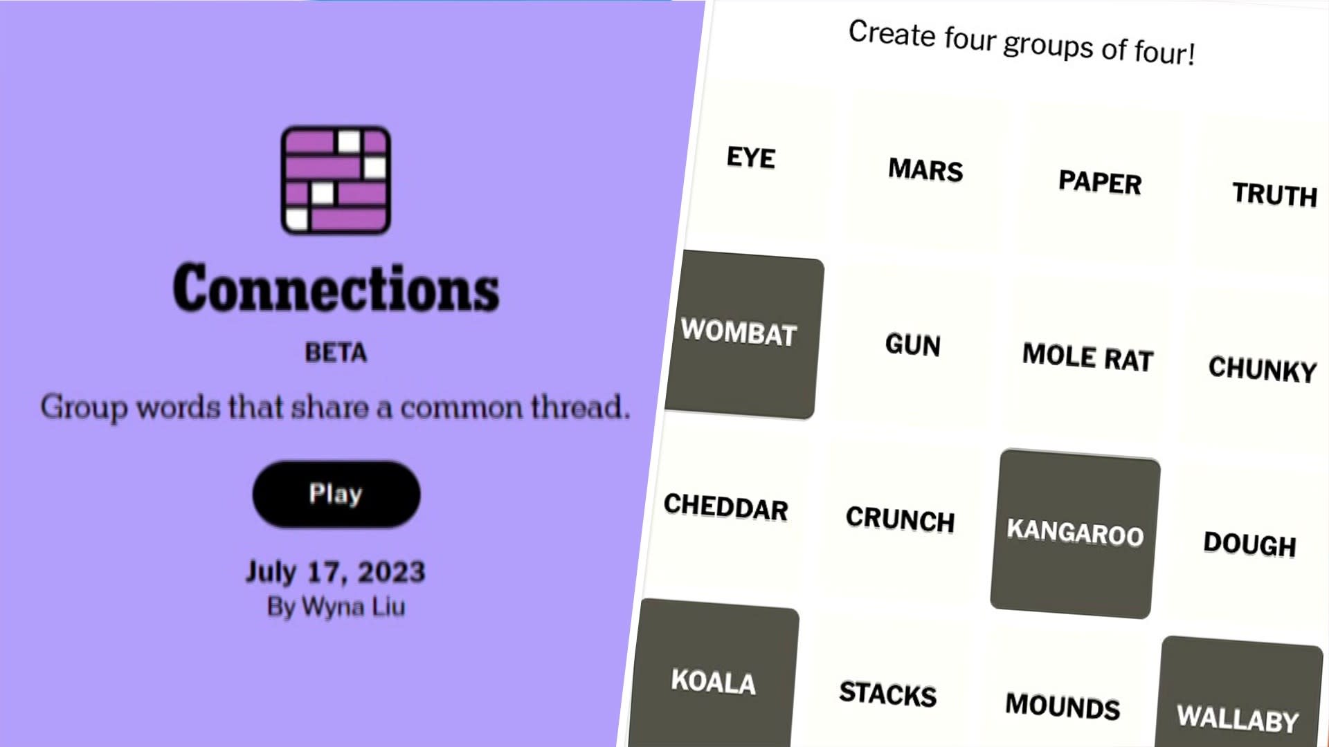 What is Connections? How to play New York Times' clever Wordle