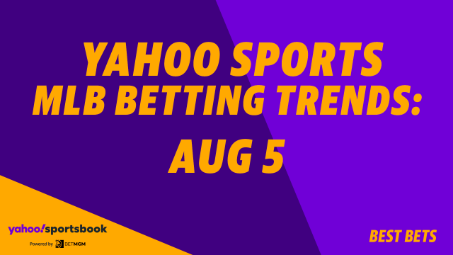  Yahoo Sports' MLB betting trends: Aug 5