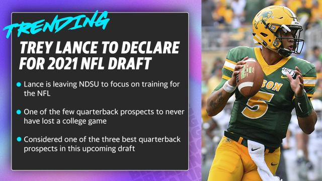 Trey Lance pro day: North Dakota State high-ranked QB prospect