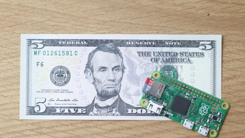 The Raspberry Pi Zero is smaller than a credit card.