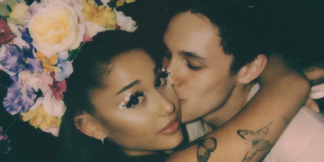 Ariana Grande shares rare photos from her first Christmas with her fiance, Dalton Gomez