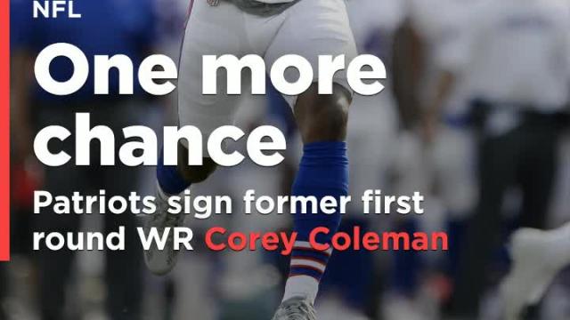 Corey Coleman signs one-year deal with Patriots
