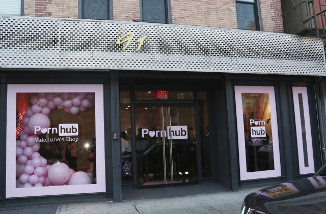 NEW YORK, NY- February 14: Asa Akira hosts Pornhub Pop-up Valentine's Shop in New York City on February 14, 2020. Credit: RW/MediaPunch /IPX