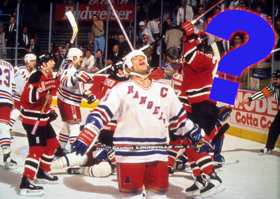 new york rangers jersey history