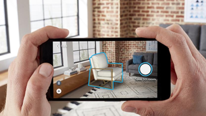 Amazon's AR shopping tool Room Decorator