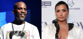 DMX; Demi Lovato. (Getty Images)