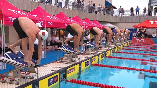 Marchand outpaces Kalisz in men's 400m IM